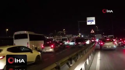 Emniyet göreve! E-5'te isyan ettiren görüntü devam ediyor!