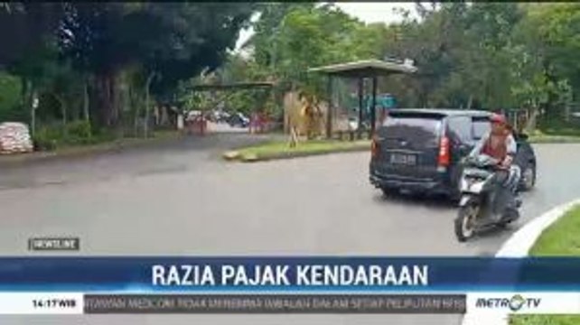 Hindari Razia Polisi, Sejumlah Pengendara di Tangsel Nekat Melawan Arus