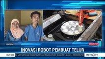Pemuda di Purworejo Ini Buat Robot Pembuat Telur, Dagangannya Laku Keras