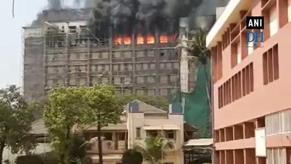 Level IV fire breaks out in GST Bhavan in Mumbai's Mazgaon area