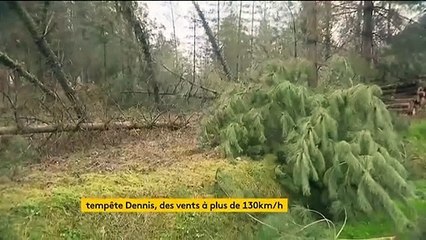 La tempête Dennis a plongé dans le noir des dizaines de milliers de foyers