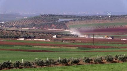 İdlib'deki gözlem noktalarına 150 araçlık sevkiyat