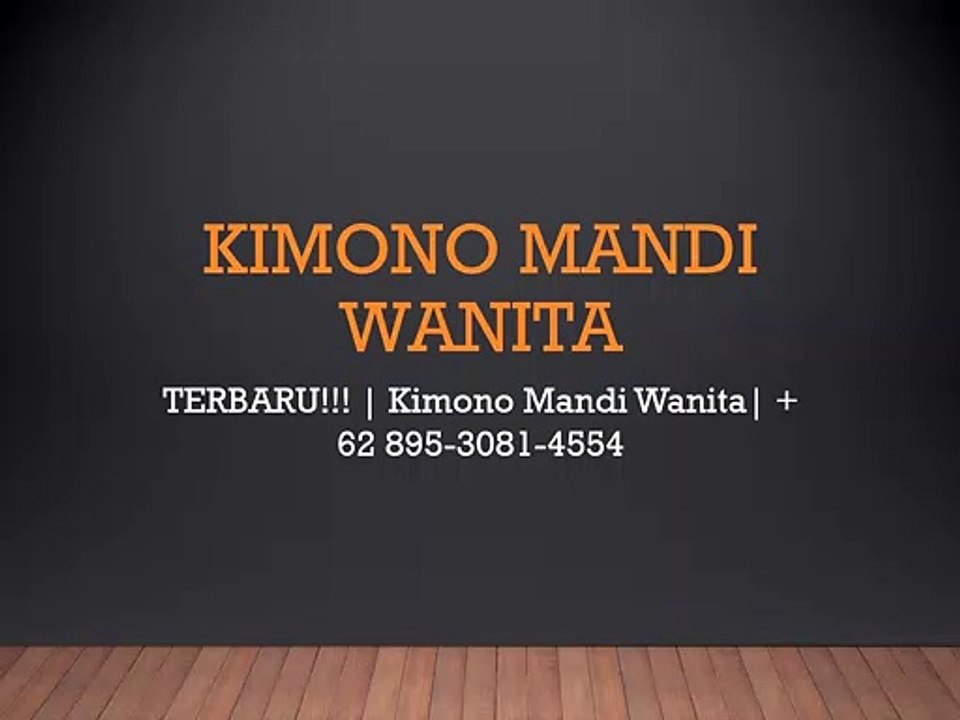 Kimono Mandi Wanita