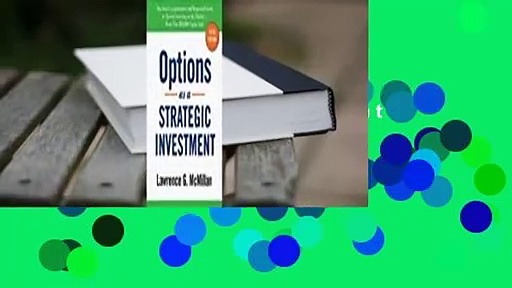 [Read] Options as a Strategic Investment  Best Sellers Rank : #3