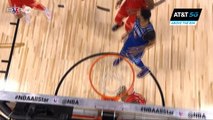 Doncic's full-court pass tees up LeBron slam