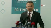 Cumhurbaşkanı Yardımcısı Oktay, 'Türkiye Maarif Vakfı tarafından düzenlenen '8. Ülke Temsilcileri  İstişare Toplantısı'na katıldı