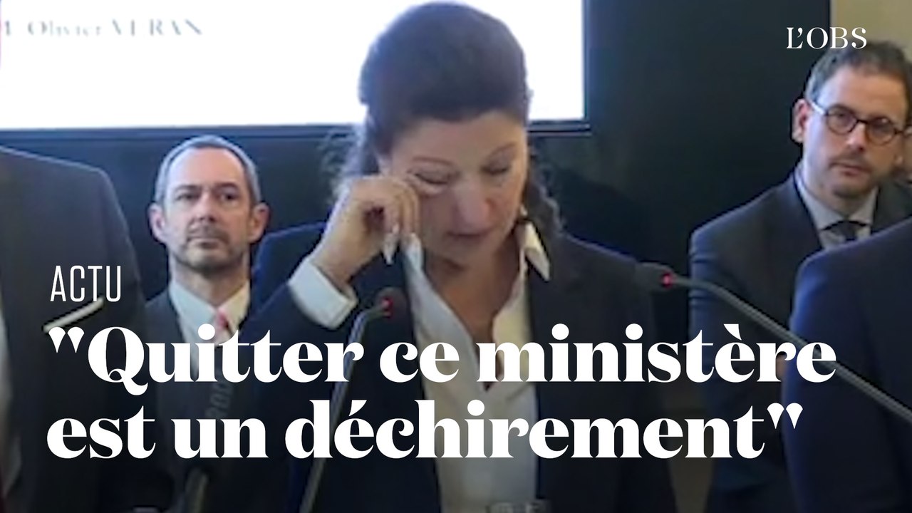 Agnès Buzyn  quitte le ministère de la Santé en larmes