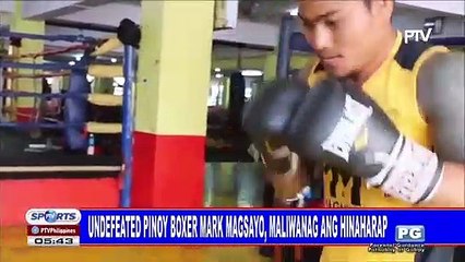 Undefeated Pinoy boxer Mark Magsayo, maliwanag ang hinaharap