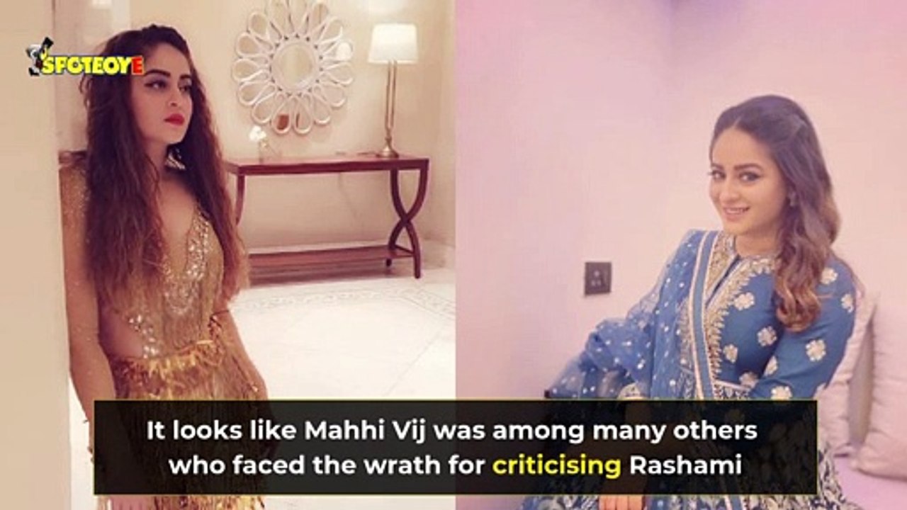 Bigg Boss 13: Mahhi Vij Accuses Rashami’s PR Of Writing Sh*t; Actress’ PR Responds, ‘We Know How Much Rash Loves U’