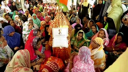 சிஏஏ போராட்டக் களத்தில் இஸ்லாமிய ஜோடிக்கு திருமணம்.. தொடரும் போராட்டம் - வீடியோ