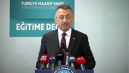 Cumhurbaşkanı Yardımcısı Oktay: "FETÖ'nün Türkiye ve Türk dili markasını kullanarak yaptığı okullar...