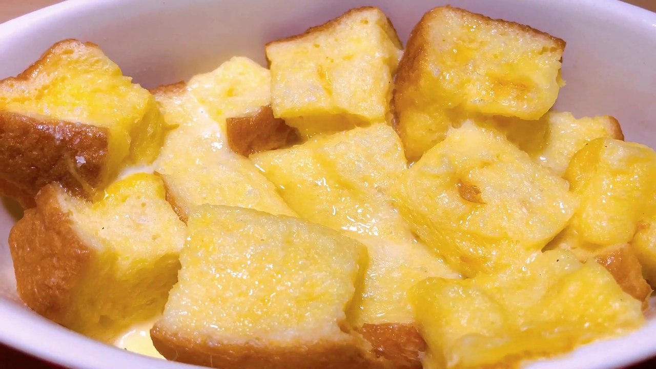 簡単！美味！フレンチトースト♪【簡単料理、簡単レシピ】～卵・食パン・砂糖～/simple、cooking、cuisine、recipe、howto、Recette、breakfast、egg、Oeuf、Pain doré、Du pain、Cuisson facile、Recettes faciles