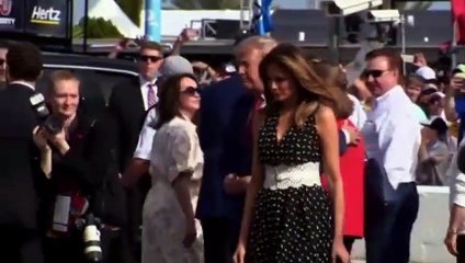 Donald Trump en las 500 Millas de Daytona