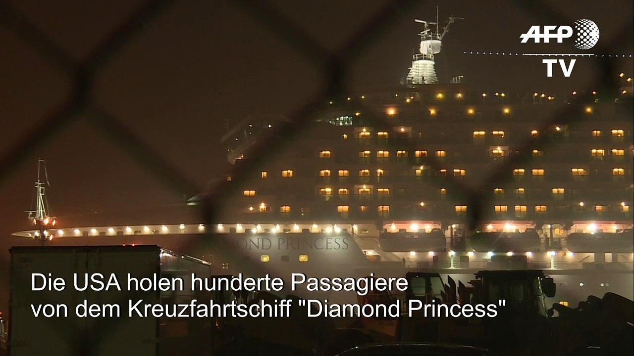 Coronavirus: USA holen Kreuzfahrt-Passagiere heim