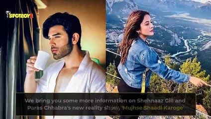 Mujhse Shaadi Karoge: Paras Chhabra - Shehnaaz Gill Shoot Their Swayamvar Promo While In Bigg Boss 13; Dress Up As Dulha-Dulhan - Watch