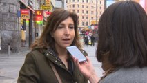La portavoz de la OCU, Ileana Izverniceanu, atiende a los medios