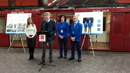 Ángel Garrido presenta el nuevo uniforme de Metro