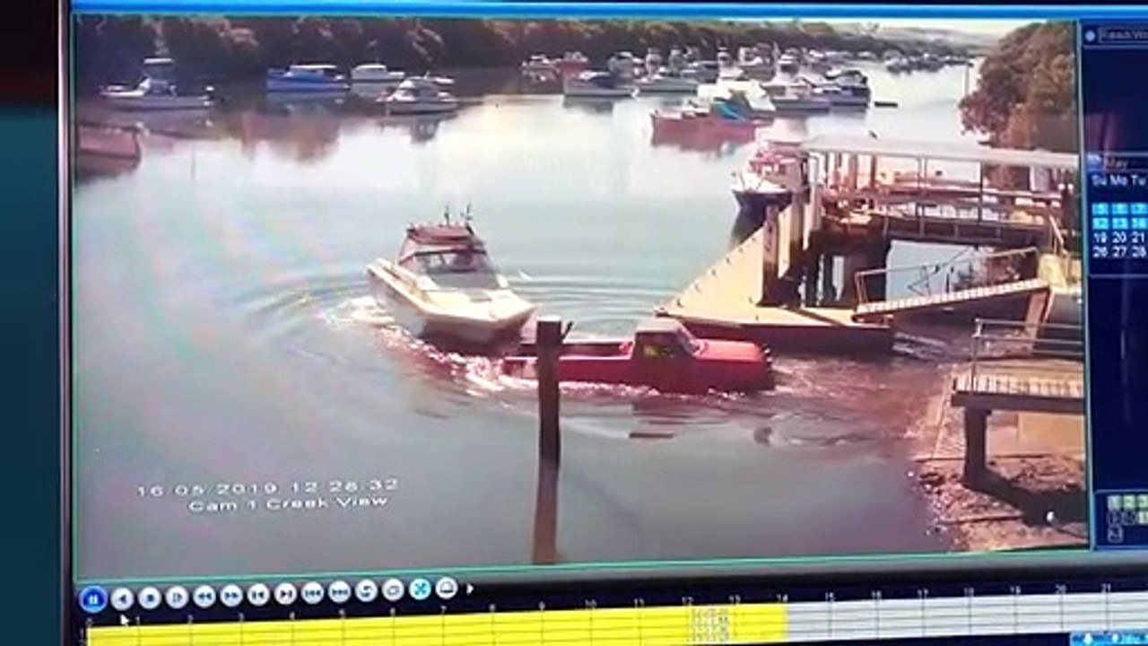 Boat Ramp Brake Failure