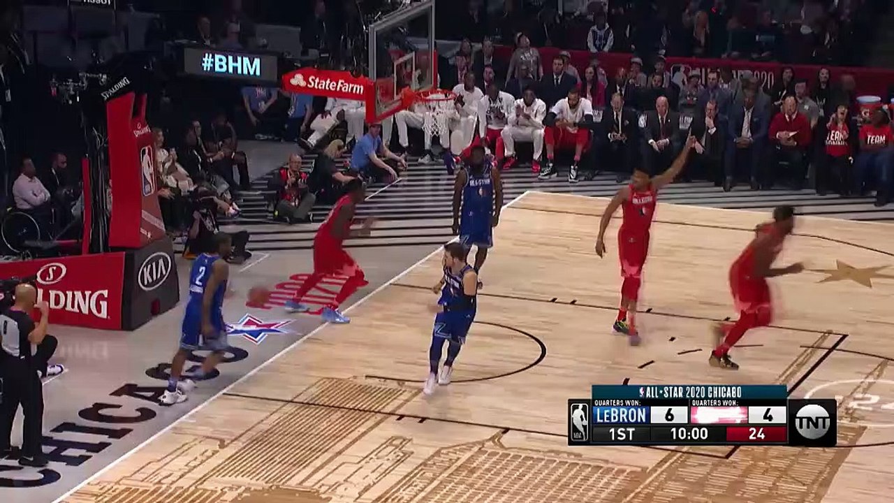Doncic’ten LeBron’a tam saha pas!