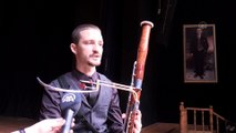 Ukraynalı müzisyen fagotla Türk müziği çalıyor - HATAY