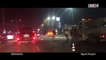 Uniko - Çahen gomat e makinave ne hyrje te Tiranes, çfare ndodhi tek ish-dogana