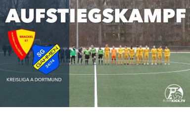 SF Brackel 61 - SG Gahmen 24/74 (Kreisliga A Dortmund)