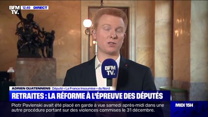 Download Video: Adrien Quatennens (LFI) explique pourquoi son groupe a déposé plus de 22.000 amendements au projet de réforme des retraites