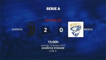 Resumen partido entre Juventus y Brescia Jornada 24 Serie A