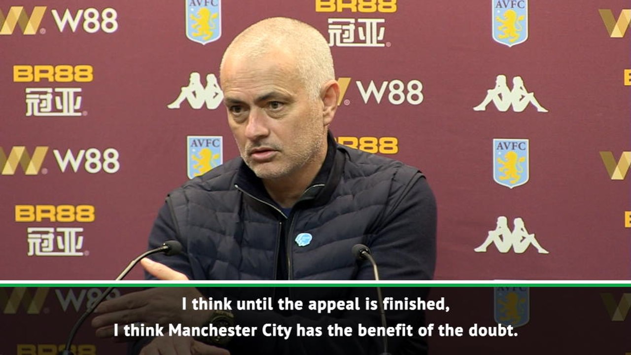 Banned Man City should have the benefit of the doubt - Mourinho