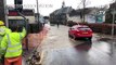 فيضانات واضطرابات بحركة النقل في المملكة المتحدة جراء العاصفة دينيس