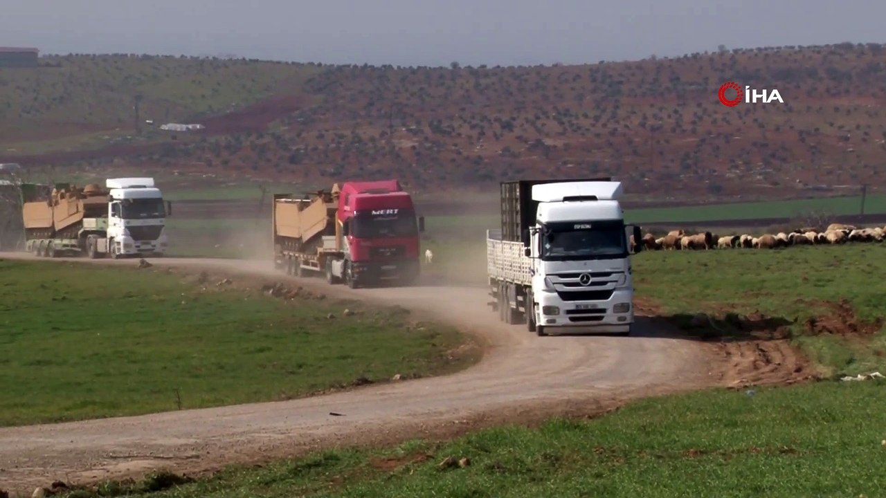 Türk Silahlı Kuvvetlerinden Sınıra ZBT ve Mühimmat Sevkiyatı