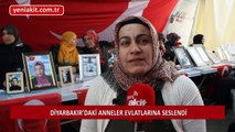 Diyarbakır'da evlat nöbeti tutan ailelerin feryadı yürekleri dağlıyor