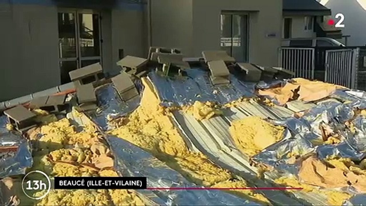 Tempête Dennis : des lignes d'électricité coupé...