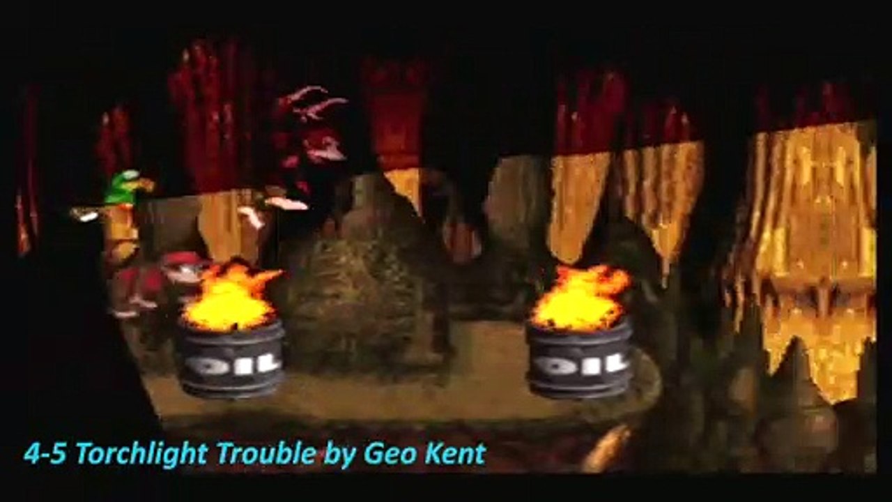 Donkey Kong Country 4-5 Torchlight Trouble