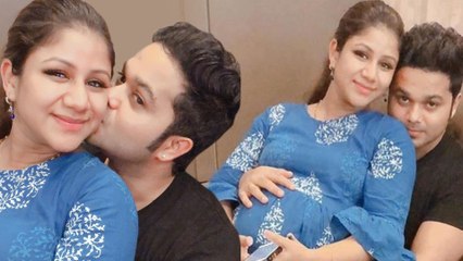 Alya manasa Baby bump | Happy Faces | Alya Manasa Sanjeeve