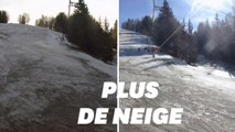 Privée de neige en pleine vacances scolaire, cette station de ski ferme ses portes :