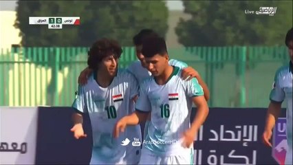 ملخص مباراة العراق وتونس - كأس العرب للمنتخبات تحت 20 سنة 17-2-2020