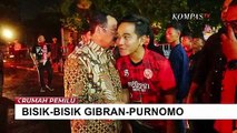 Bisik-Bisik Gibran dan Purnomo di Stadion Manahan Solo, Soal Apa?