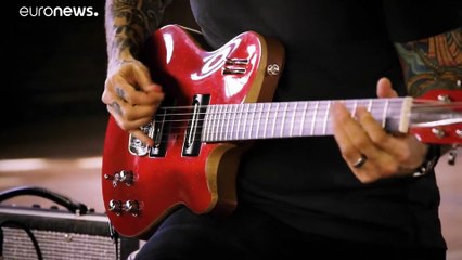 Une guitare rock révolutionnaire conçue en Auvergne