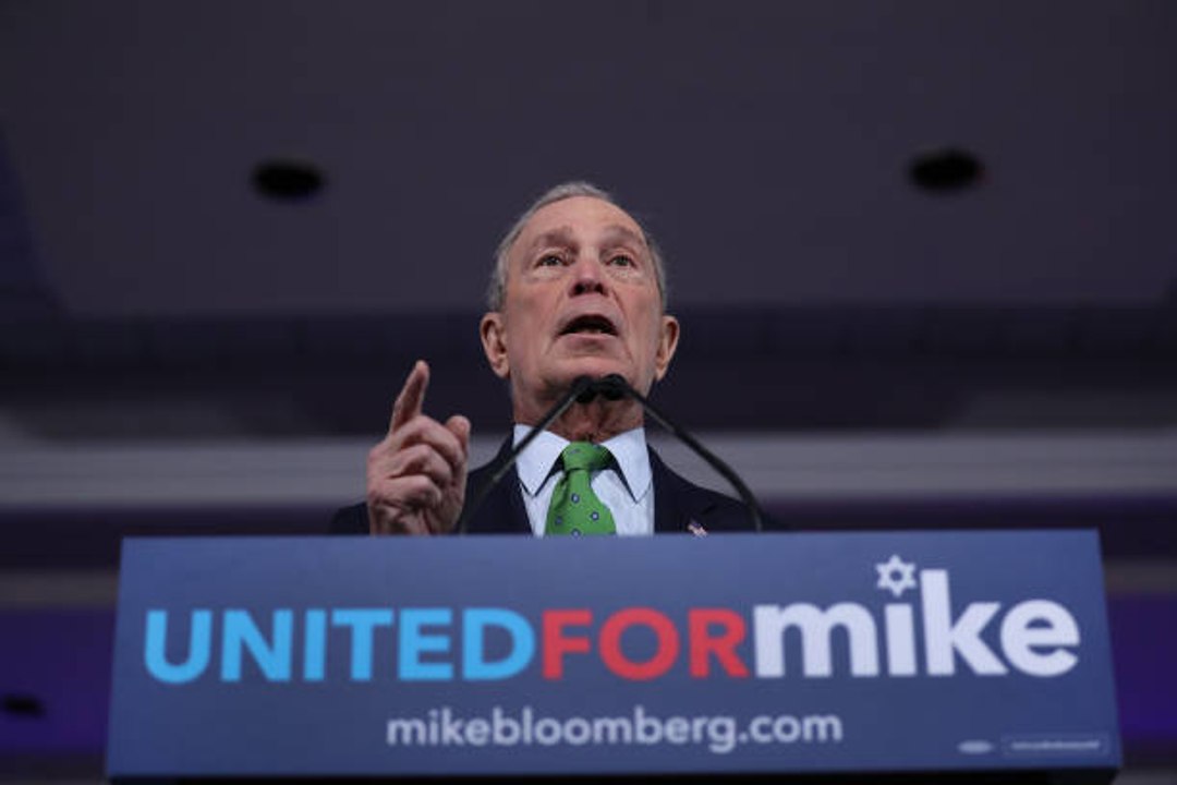 Candidate Michael Bloomberg Made an Unusual Announce