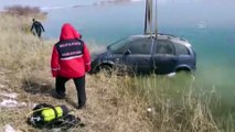 Otomobil baraj gölüne düştü - MALATYA