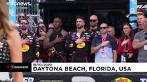Donald Trump donne le départ du Daytona 500, célèbre course de NASCAR