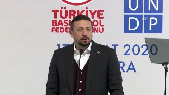 Türkiye Basketbol Federasyonu ile UNDP arasında işbirliği anlaşması imzalandı