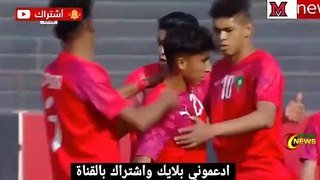 اهداف المغرب والبحرين 4_2 كاس العرب تحت 20 سنة