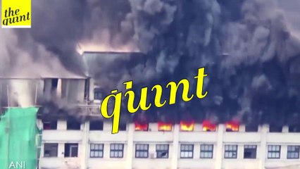 Download Video: Massive Fire Breaks Out at GST Bhavan in Mumbai’s Mazagaon