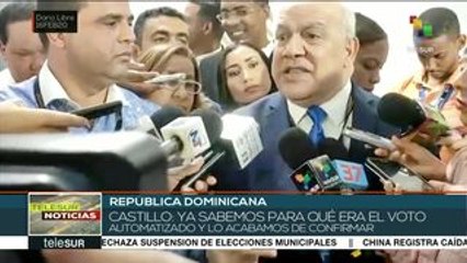 Juárez Castillo: fiasco el voto electrónico en elección dominicana