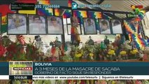 Bolivia: a 3 meses, deudos de la masacre de Sacaba exigen justicia