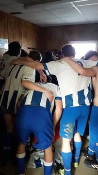 Les Céïstes après leur victoire sur le terrain d'ARBONNE (championnat Départemental 3 du District des Pyrénées Atlantiques)