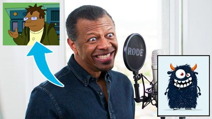 Phil LaMarr (Samurai Jack) Improvises 12 New Cartoon Voices