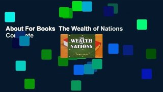 About For Books  The Wealth of Nations Complete